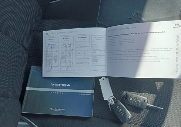 Kia Venga cena 18900 przebieg: 208000, rok produkcji 2010 z Ryki małe 92